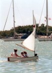 Nina sailing