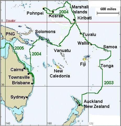 NZ to Marshalls & Pohnpei
