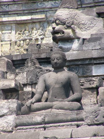 Buddha gargoyle