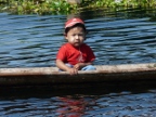 Kid in Canoe