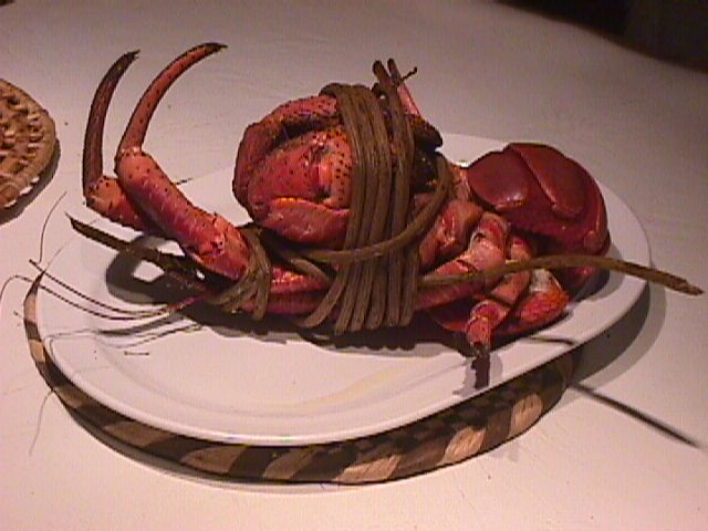 Crab Cooked