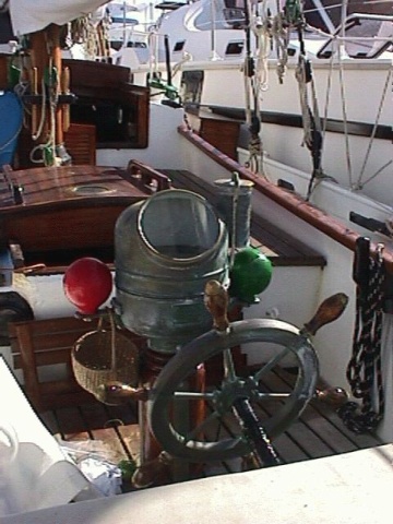 cockpit and binnacle