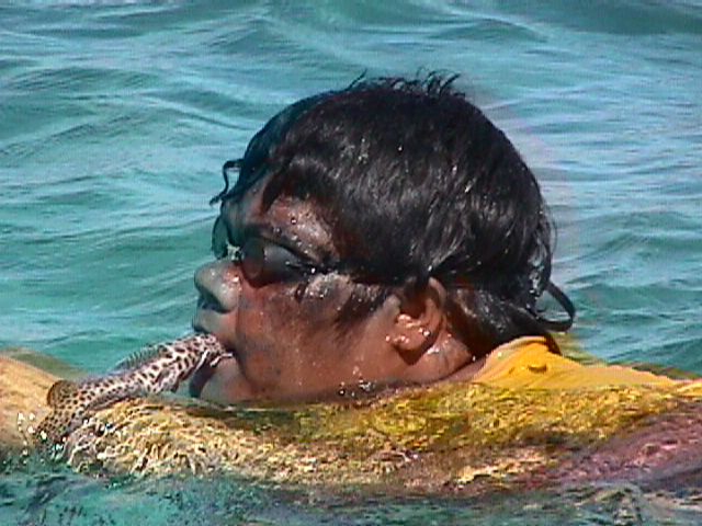 Fish In Mouth