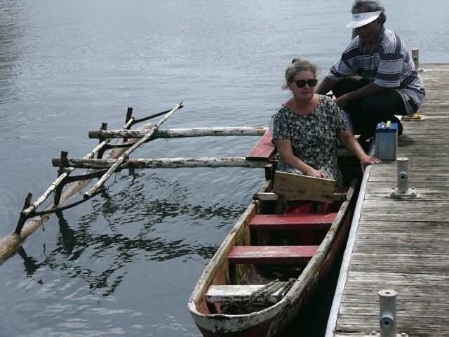 outrigger canoe