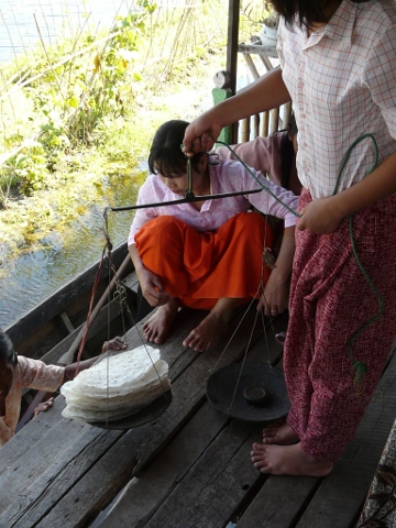 Weighing Rice Cakes