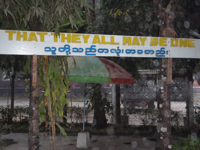 Sign at YMCA