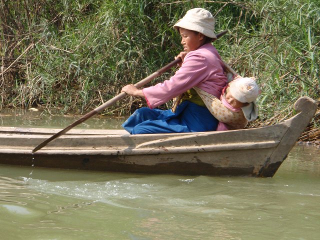 Woman Rowing