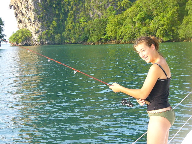 Steph Fishing