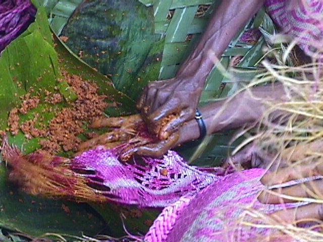 Dying Tassels